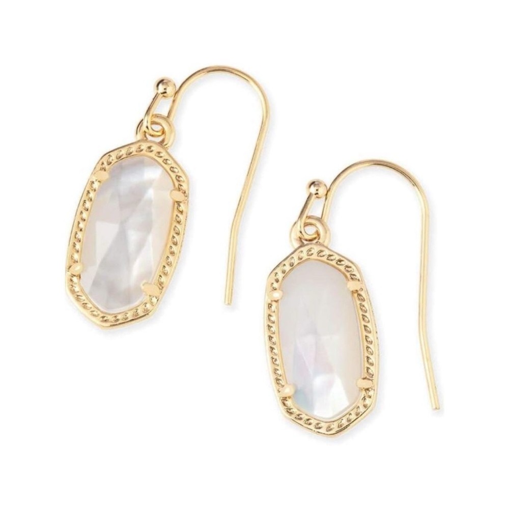 Kendra Scott Lee Earrings - Ivory Mother of Pearl